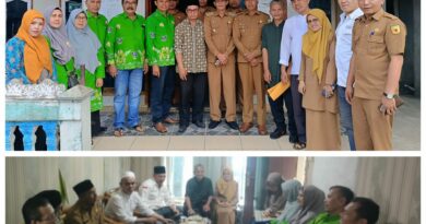 Wali Nagari Kotobaru Terima Kunjungan Study Tiru BPN/BPD Nagari Kumani Sijunjung.